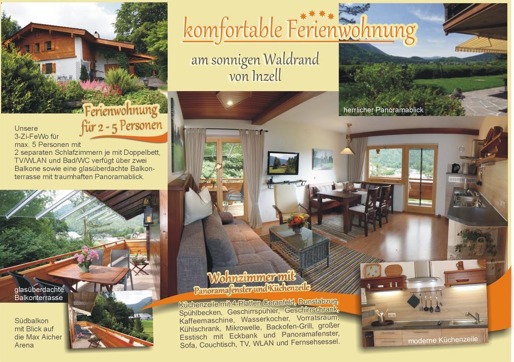 Ferienwohnung Am Roemerweg Wald Inzell Exteriér fotografie